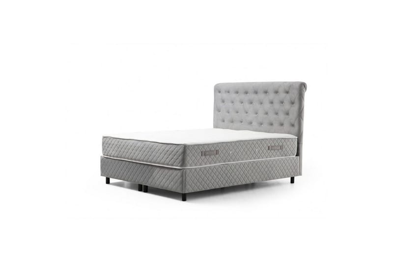 Lamoon Komplett Sängpaket 120x200 cm - Grå - Möbler - Säng - Komplett sängpaket