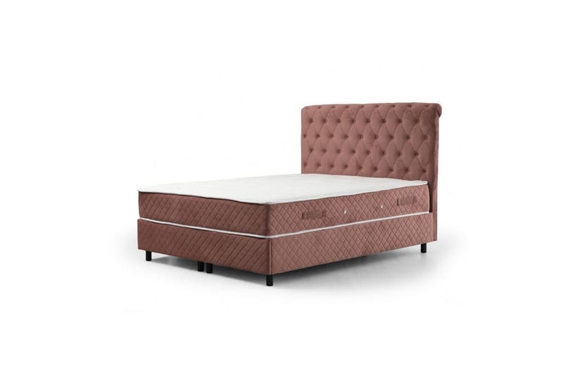 Lamoon Komplett Sängpaket 120x200 cm - Rodnadsrosa - Möbler - Säng - Komplett sängpaket
