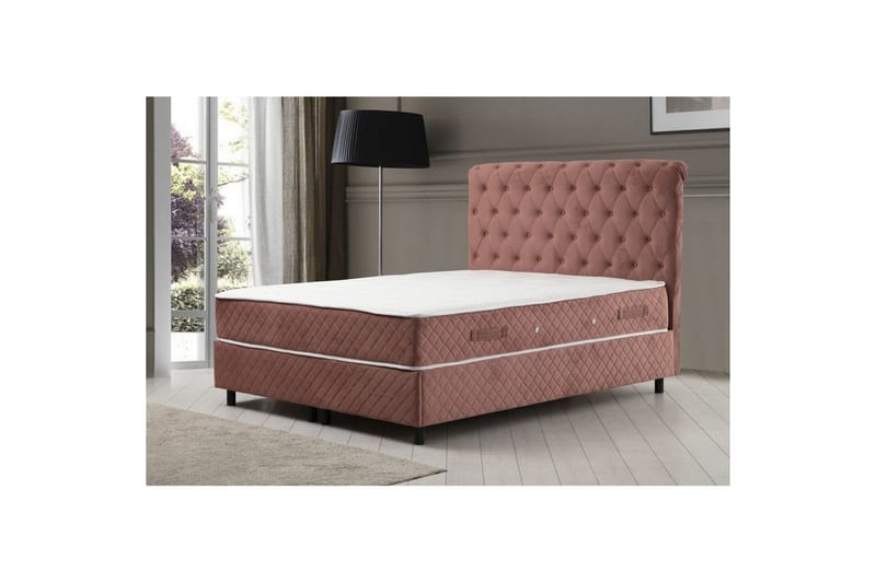 Lamoon Komplett Sängpaket 120x200 cm - Rodnadsrosa - Möbler - Säng - Komplett sängpaket