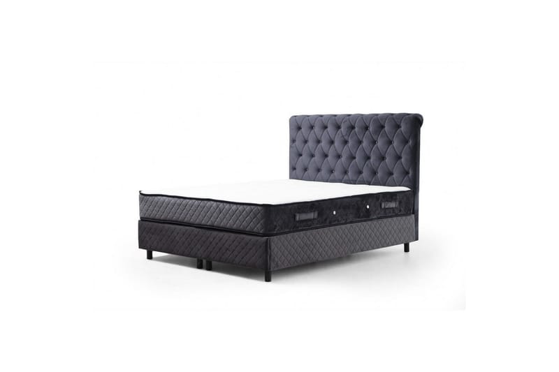 Lamoon Komplett Sängpaket 150x200 cm - Antracit - Möbler - Säng - Komplett sängpaket