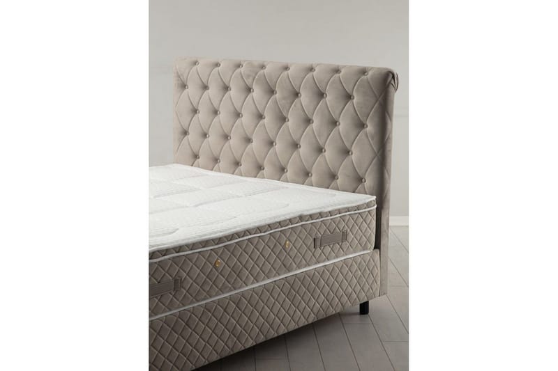Lamoon Komplett Sängpaket 160x200 cm - Beige - Möbler - Säng - Komplett sängpaket