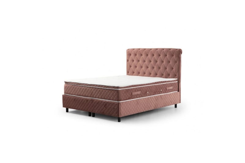 Lamoon Komplett Sängpaket 160x200 cm - Rodnadsrosa - Möbler - Säng - Komplett sängpaket