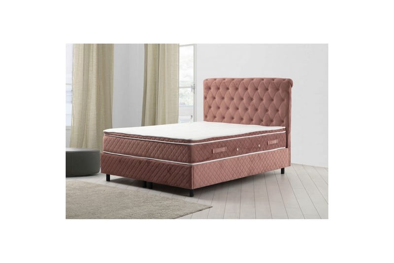 Lamoon Komplett Sängpaket 160x200 cm - Rodnadsrosa - Möbler - Säng - Komplett sängpaket