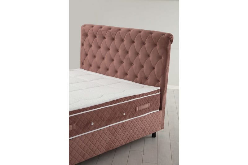Lamoon Komplett Sängpaket 160x200 cm - Rodnadsrosa - Möbler - Säng - Komplett sängpaket
