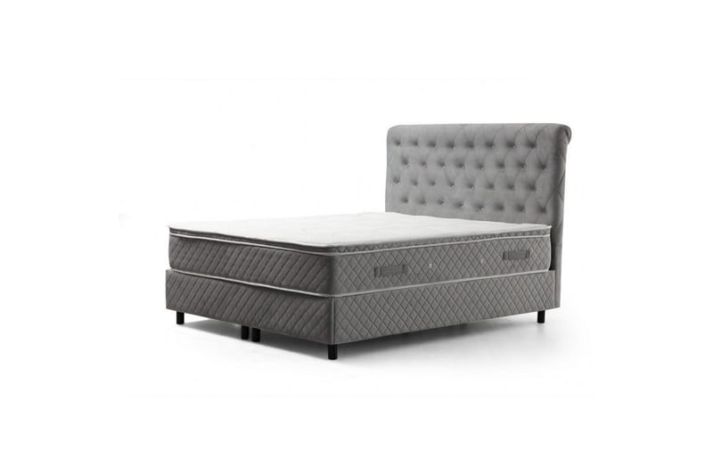 Lamoon Sängpaket Ramsäng 140x200 cm - Grå - Möbler - Säng - Komplett sängpaket