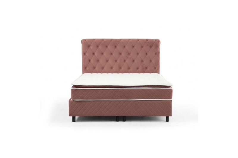 Lamoon Sängpaket Ramsäng 150x200 cm - Rodnadsrosa - Möbler - Säng - Komplett sängpaket