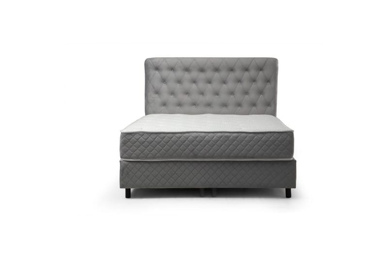 Lamoon Sängpaket Ramsäng 160x200 cm - Grå - Möbler - Säng - Komplett sängpaket
