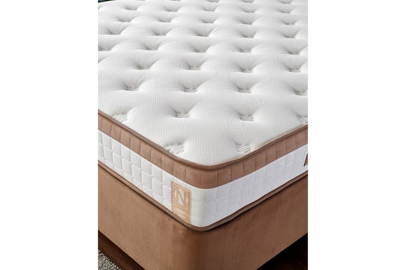 Latrona Kontinentalsäng 80x180 cm - Brun - Komplett sängpaket - Kontinentalsäng