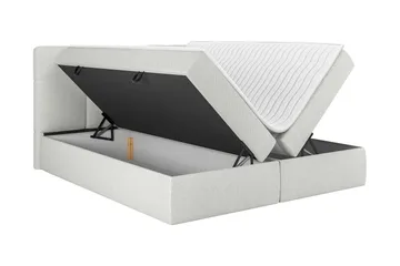 Leckersbo Komplett Sängpaket Kontinentalsäng med förvaring 180x200 cm - Svart - Möbler - Säng - Komplett sängpaket
