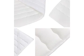 Leckersbo Komplett Sängpaket Kontinentalsäng med förvaring 200x200 cm - Röd - Möbler - Säng - Komplett sängpaket