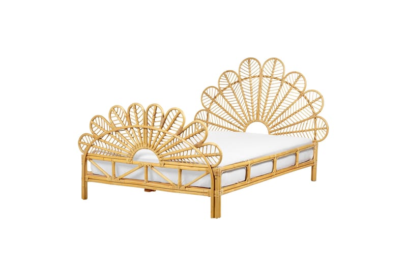 Lorentine Sängram 140x200 cm - Ljust trä - Möbler - Säng - Sängram & sängstomme