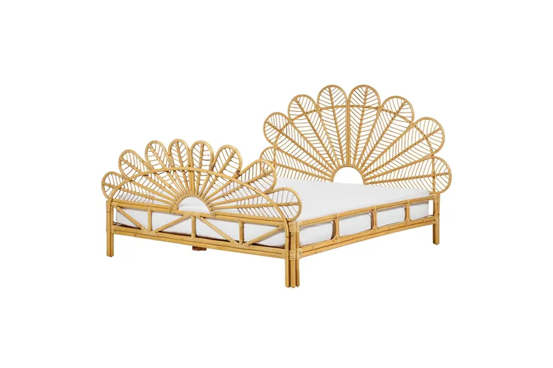 Lorentine Sängram 160x200 cm - Ljust trä - Möbler - Säng - Sängram & sängstomme