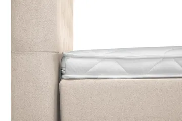 Lucky Komplett Sängpaket 120x200 Skum Diamant Sänggavel - Nackkudde Liten Beige - Möbler - Säng - Komplett sängpaket
