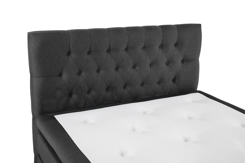 Lucky Komplett Sängpaket 120x200 Polyeter Diamant - Svart/Grå - Möbler - Säng - Komplett sängpaket
