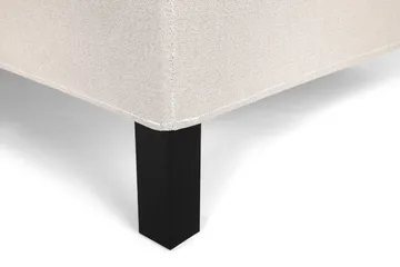 Lucky Komplett Sängpaket 160x200 Memory Diamant Sänggavel - Nackkudde Stor Beige - Möbler - Säng - Kontinentalsäng