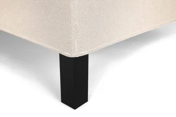 Lucky Komplett Sängpaket 160x200 Polyeter Diamant Sänggavel - Beige - Möbler - Säng - Komplett sängpaket