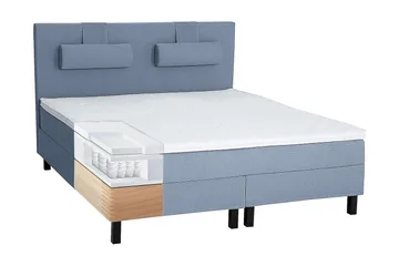 Lucky Kontinentalsäng 120x200 cm - Mörkblå - Möbler - Säng - Komplett sängpaket