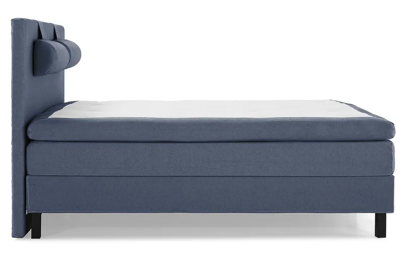 Lucky Kontinentalsäng 150x200Polyeter - Mörkblå - Möbler - Säng - Kontinentalsäng