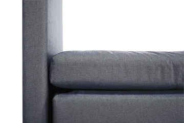 Lucky Kontinentalsäng 150x200Polyeter - Mörkblå - Möbler - Säng - Komplett sängpaket