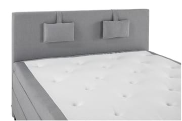 Lucky Kontinentalsäng 150x200Polyeter - Mellangrå - Möbler - Säng - Komplett sängpaket