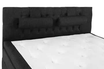 Lucky Kontinentalsäng 160x200 cm - Svart/Grå - Möbler - Säng - Komplett sängpaket