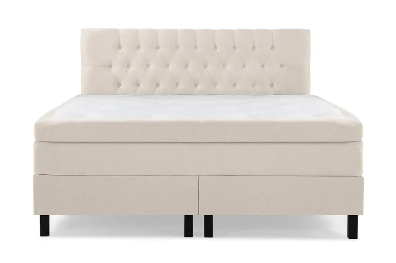 Lucky Kontinentalsäng 180x200Latexmadrass - Beige - Möbler - Säng - Komplett sängpaket