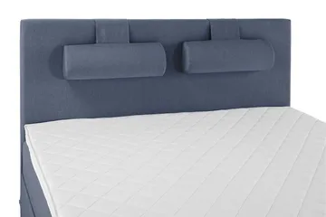 Lucky Sängpaket 150x200 SkumSlät Sänggavel Nackkudde - Nackkudde Stor Mörkblå - Möbler - Säng - Kontinentalsäng