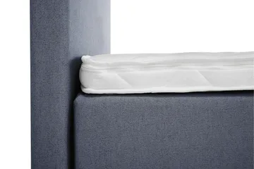 Lucky Sängpaket 150x200 SkumSlät Sänggavel Nackkudde - Nackkudde Stor Mörkblå - Möbler - Säng - Kontinentalsäng