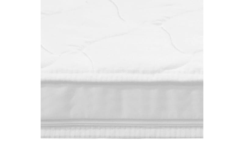 Bäddmadrass 160x200 cm kallskum äggprofil 6 cm - Vit - Möbler - Säng - Madrasser - Bäddmadrass