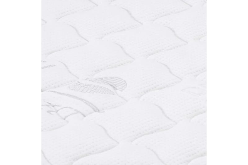 Bäddmadrass 180x200 cm gelskum 7 cm - Vit - Möbler - Säng - Madrasser - Bäddmadrass