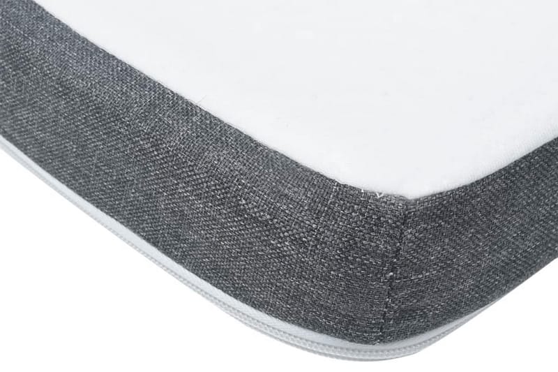 Bäddmadrass för resårsäng 200x140x5 cm - Grå - Möbler - Säng - Madrasser - Bäddmadrass