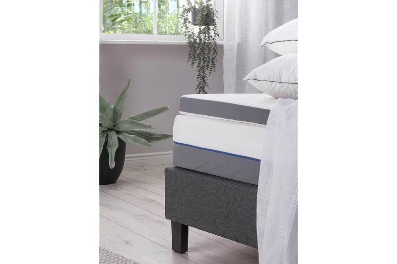 Comfy Bäddmadrass 160200 cm Vit  Vit - Vit - Möbler - Säng - Madrasser - Bäddmadrass