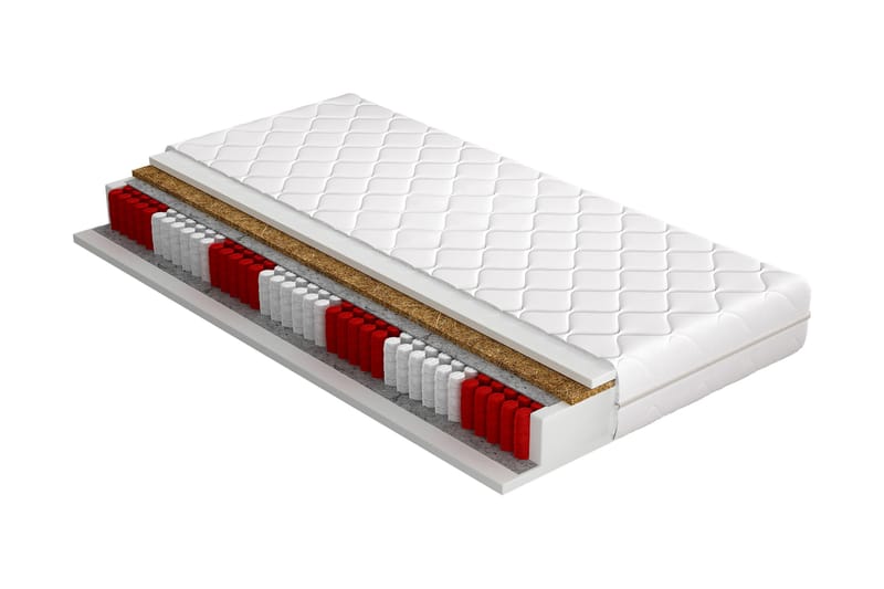 Katiana Madrass 200x200 cm - Vit - Möbler - Säng - Madrasser - Bäddmadrass