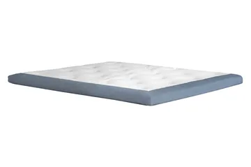Lucky Bäddmadrass 8 Cm Polyeter 160x200 - Blå - Möbler - Säng - Madrasser - Bäddmadrass