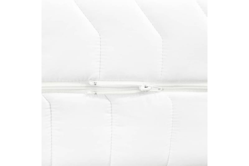 Madrass 80x200 cm 7 zoner pocketfjädrar 20 cm H3 - Vit - Möbler - Säng - Madrasser - Bäddmadrass
