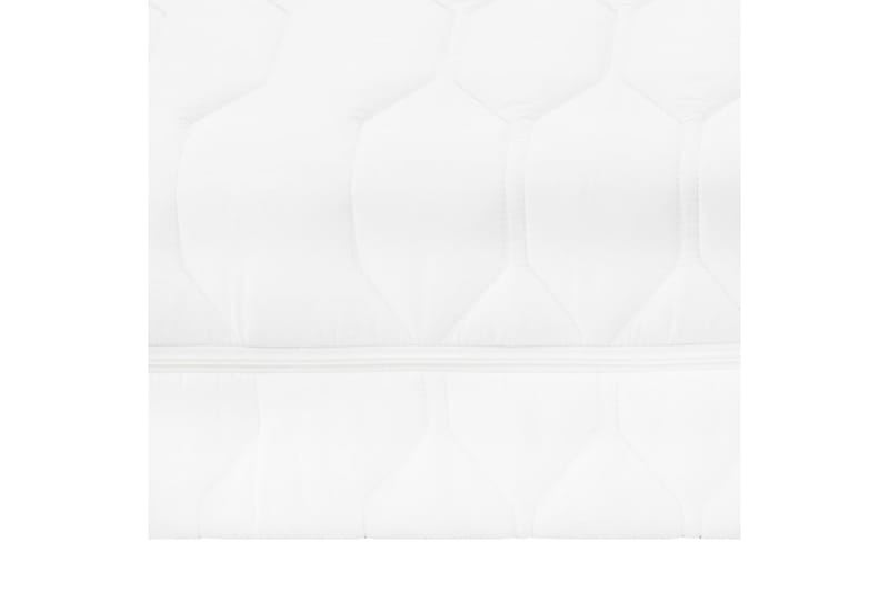 Madrass 80x200 cm 7 zoner pocketfjädrar 20 cm H3 - Vit - Möbler - Säng - Madrasser - Bäddmadrass