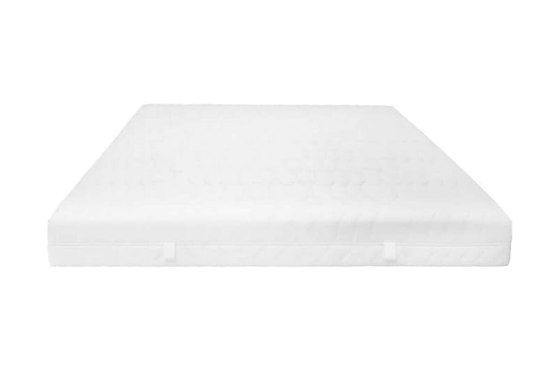 Madrass 90x200 cm 7 zoner pocketfjädrar 20 cm H3 - Vit - Möbler - Säng - Madrasser - Bäddmadrass