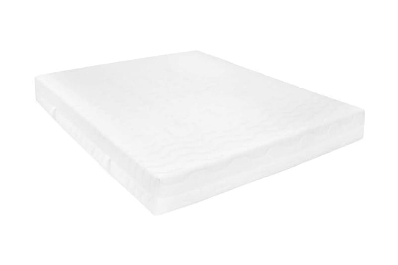 Madrass 90x200 cm 7 zoner pocketfjädrar 20 cm H3 - Vit - Möbler - Säng - Madrasser - Bäddmadrass