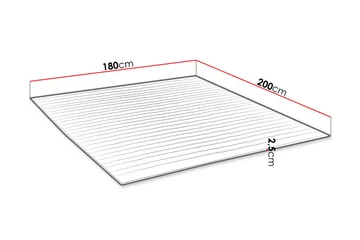 Madrass MANDULA 180x200 - Möbler - Säng - Madrasser - Bäddmadrass