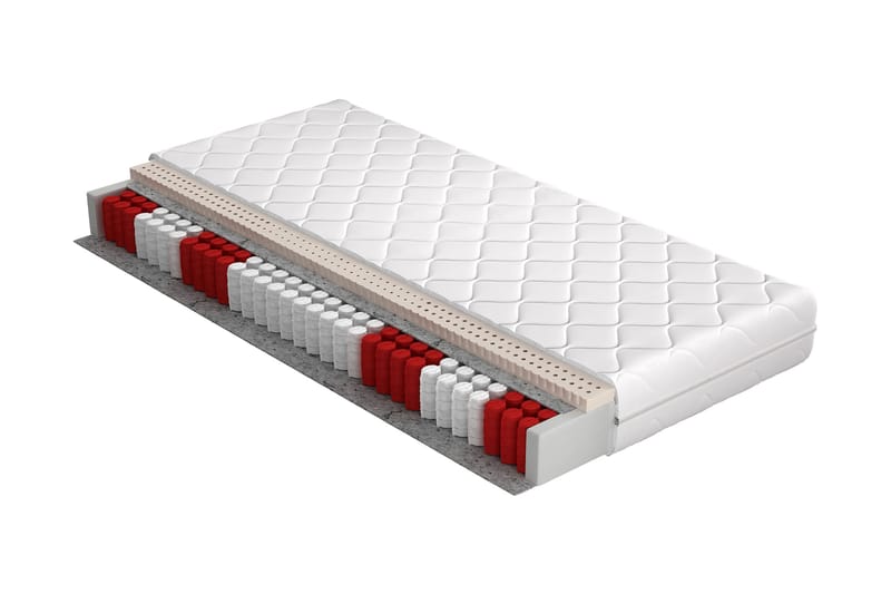 Piasca Madrass 160x200 cm - Vit - Möbler - Säng - Madrasser - Bäddmadrass