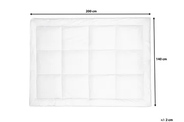 Trivor Bäddmadrass 140 200 cm - Vit - Möbler - Säng - Madrasser - Bäddmadrass