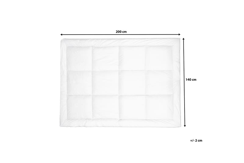 Trivor Bäddmadrass 140 200 cm - Vit - Möbler - Säng - Madrasser - Bäddmadrass