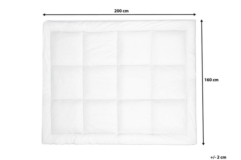 Trivor Bäddmadrass 160 200 cm - Vit - Möbler - Säng - Madrasser - Bäddmadrass