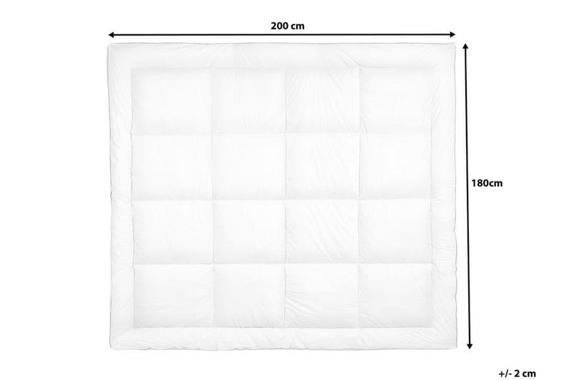 Trivor Bäddmadrass 180 200 cm - Vit - Möbler - Säng - Madrasser - Bäddmadrass