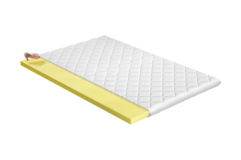 Veganil Madrass 160x200 cm - Vit - Möbler - Säng - Madrasser - Bäddmadrass