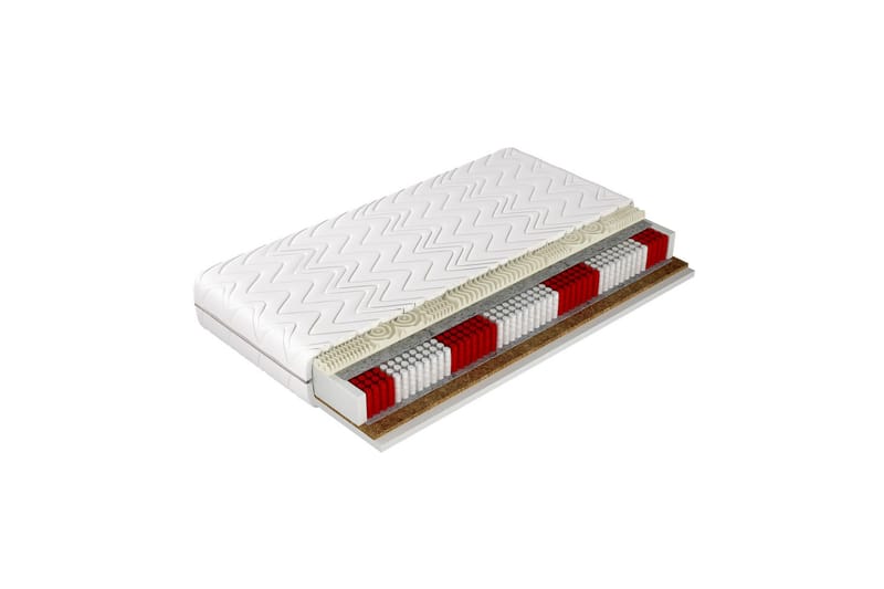 Bruksbacken Resårmadrass 90x200 cm - Vit - Möbler - Säng - Madrasser - Resårmadrass & resårbotten