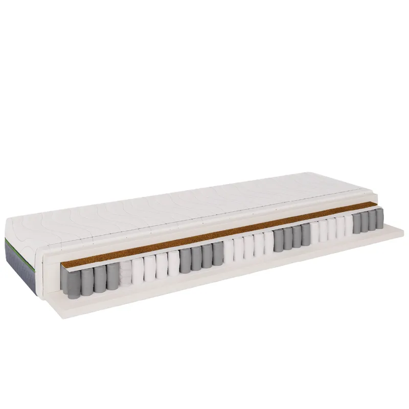 Brylan Resårmadrass 100x200 cm, vit