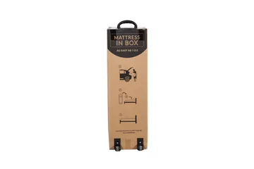 Fjädermadrass Harmony Top Pocket 160x200xh33 cm - Vit/Grå - Möbler - Säng - Madrasser - Resårmadrass & resårbotten