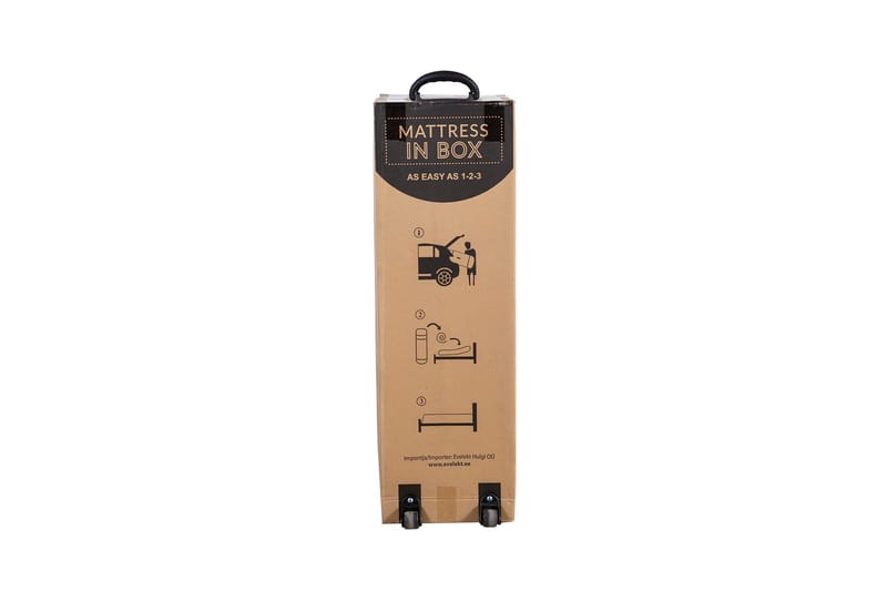 Fjädermadrass HARMONY TOPPOCKET 90x200xH33cm - Vit/Grå - Möbler - Säng - Madrasser - Resårmadrass & resårbotten