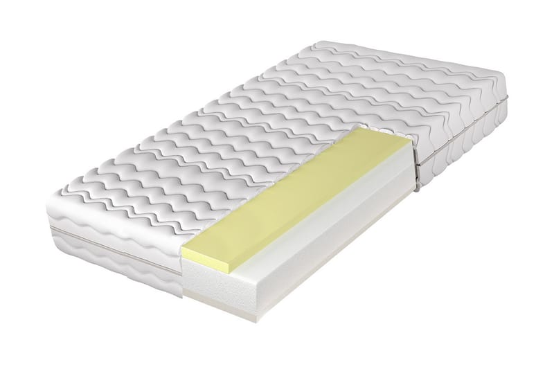 Gamini Skummadrass 180x200 cm - Vit - Möbler - Säng - Madrasser - Skummadrass